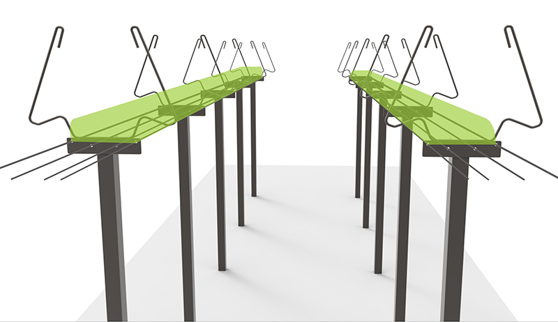 sistema de crescimento de morango de mesa-agrow